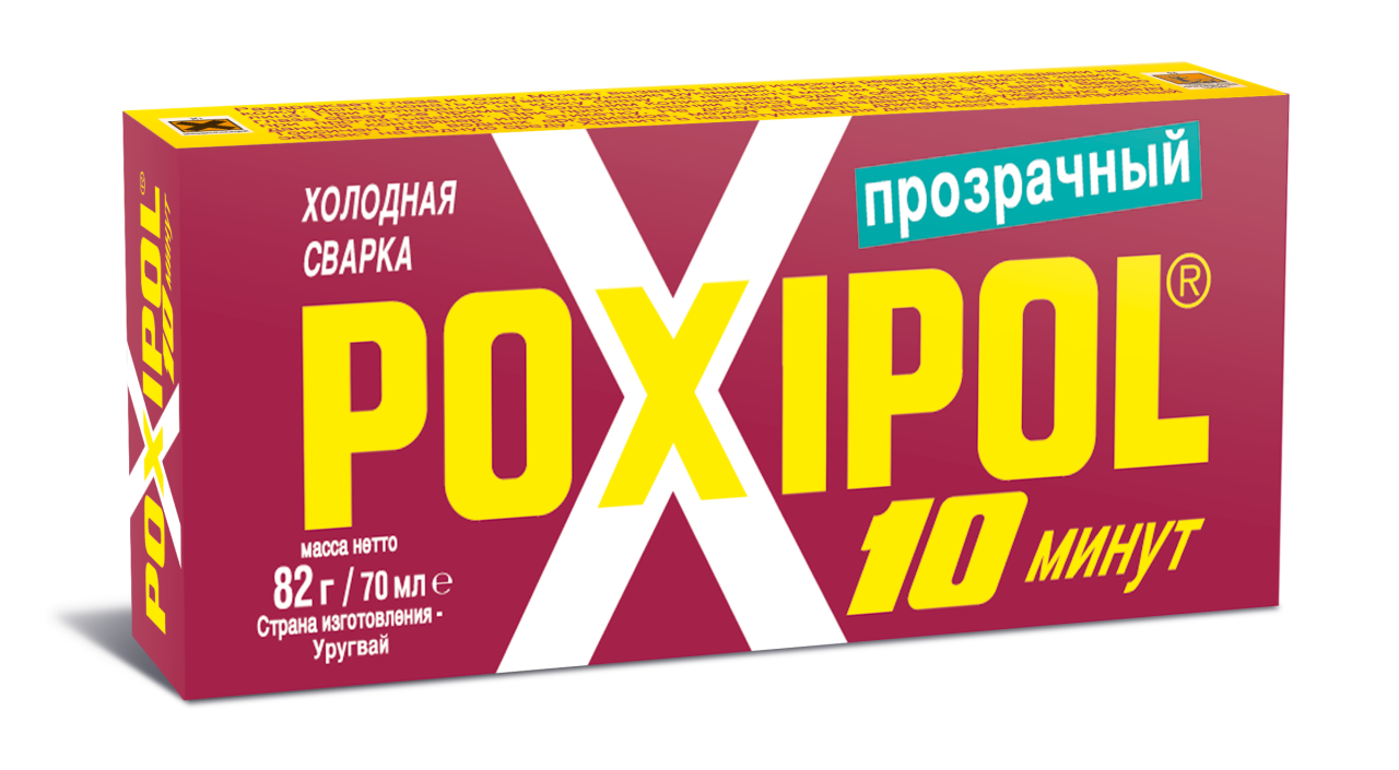 Холодная сварка Poxipol 14мл прозрачная /6/ в Орле - купить по выгодной  цене от компании ИнтерДекор